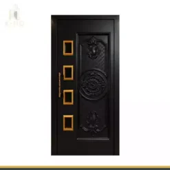 قیمت درب آسانسور لولایی طرح آذین طلایی